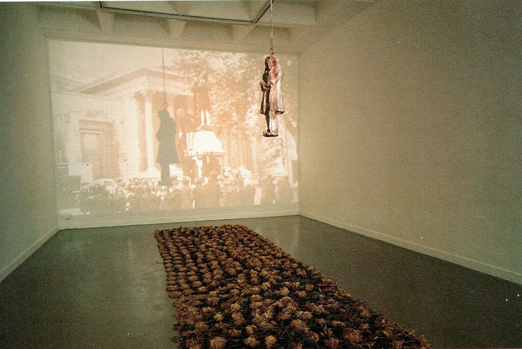 Trophies of Empire (1992): Commemoration Day by Carole Drake. Image courtesy of Arnolfini and the artist.