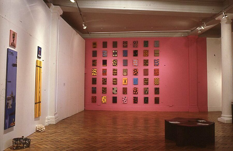 seen/unseen (1994). Double Dutch by Yinka Shonibare.
