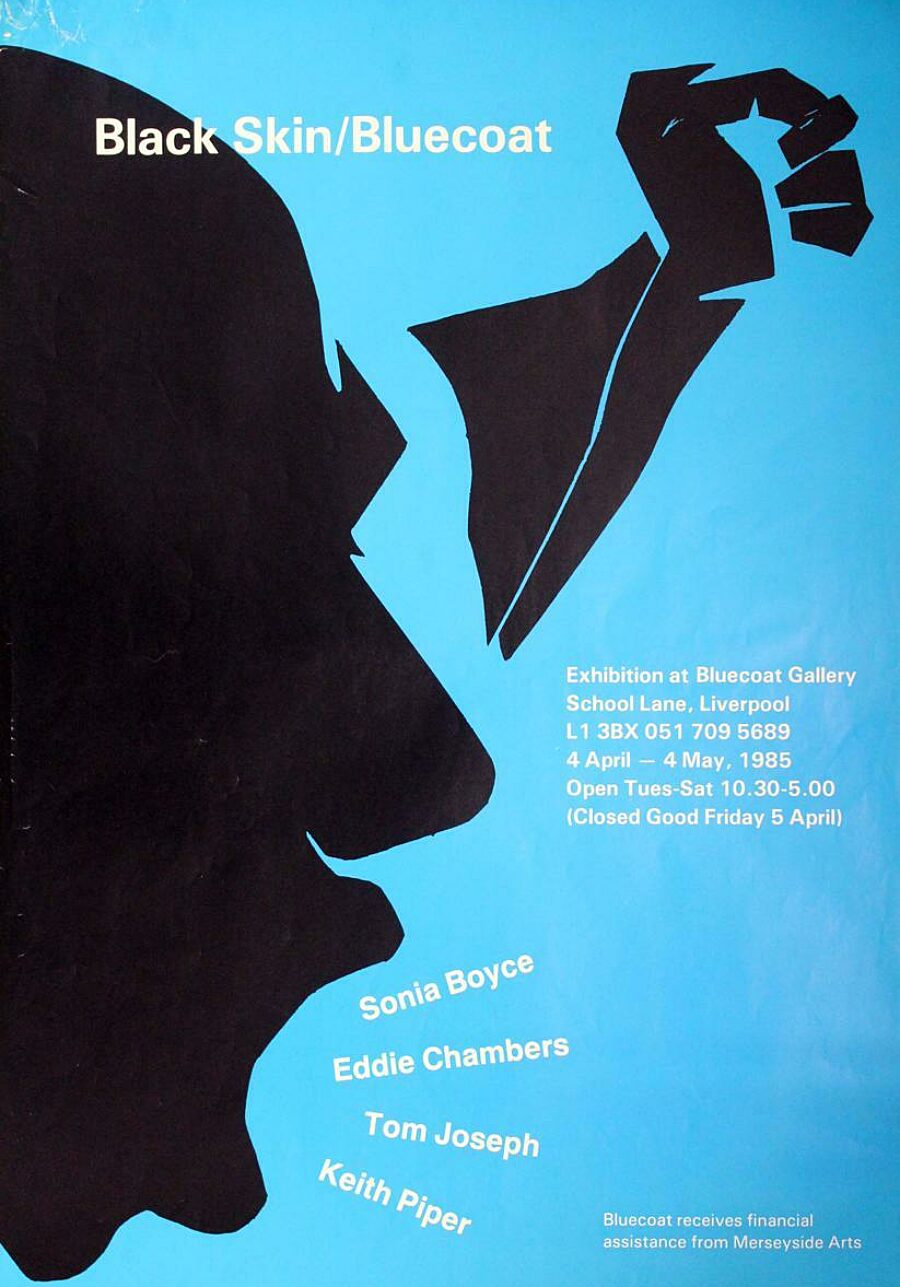 Black Skin/Bluecoat (1985) Poster.