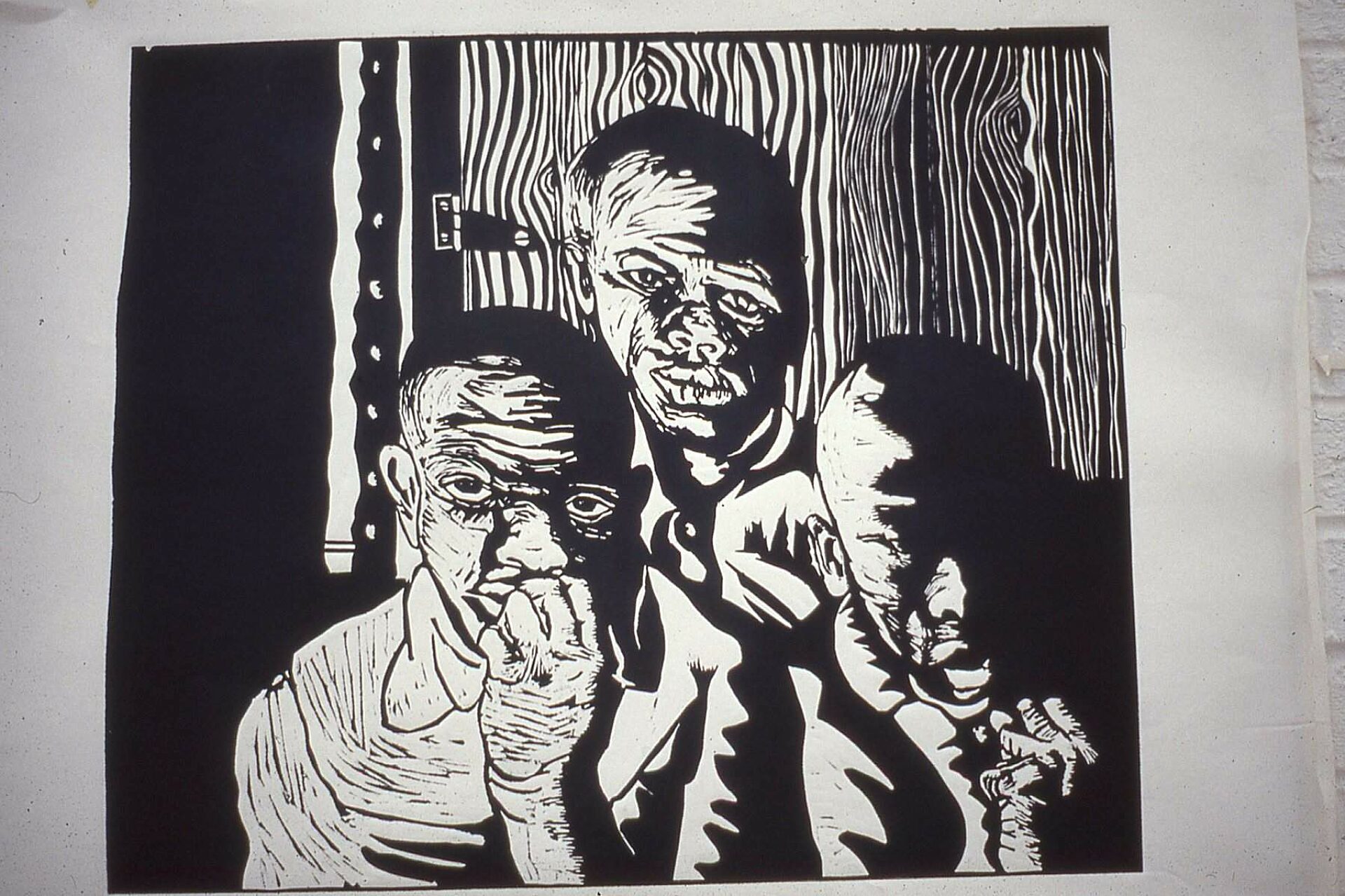 Black Art: Plotting the Course (1989). Work by Carol Hughes.