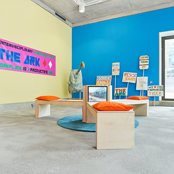 Grace Ndiritu, The Ark, Bluecoat installation view (2019) Photo by Rob Battersby