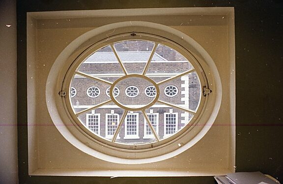 Bluecoat's oval windows