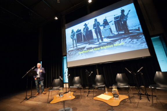 Captain Beefheart Weekend: Alan Dunn introducing 'Beafheart on the Beach' film