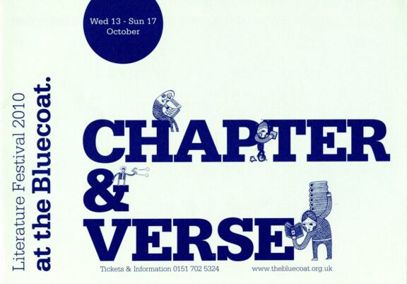Brochure for Chapter & Verse,  2010