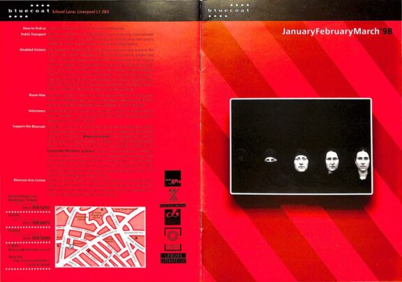 January - March 1998 Events Brochure