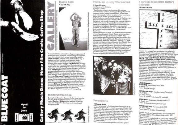 April - June 1987 Events Brochure