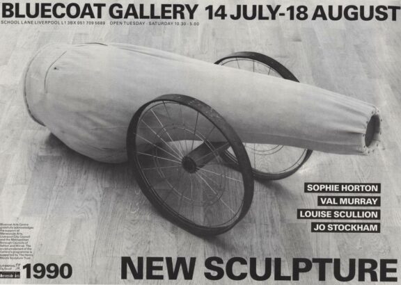 Poster for New Sculpture exhibition