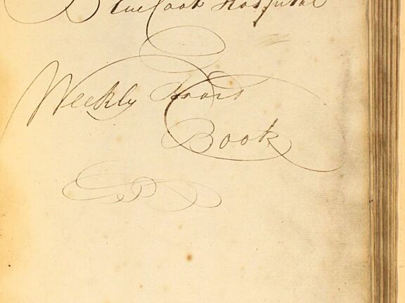 Blue Coat School Economy Board Minute Book, 1798-1808