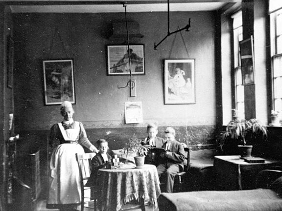 Photograph of a room at the school
