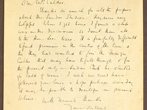 Secretary's correspondence 1917 - 1979