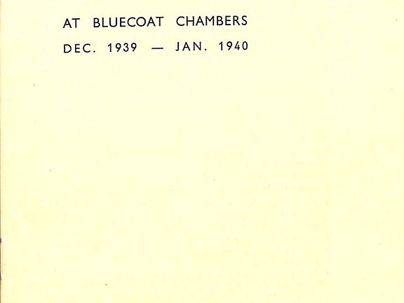 Catalogue for Liverpool Artists' Exhibition at Bluecoat