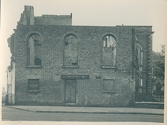 1941 East Wing East Wing Elevation School Lane