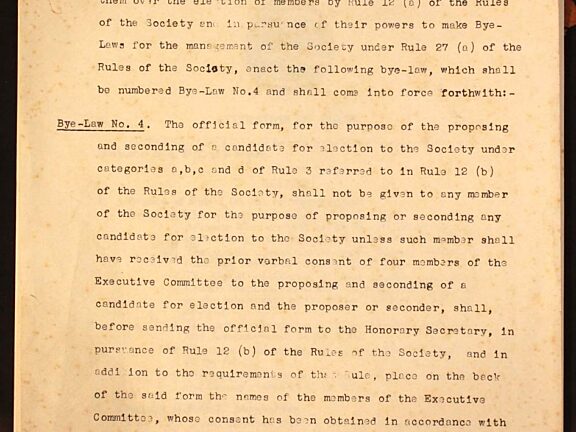 Notes regarding a Sandon Studios Society by-law