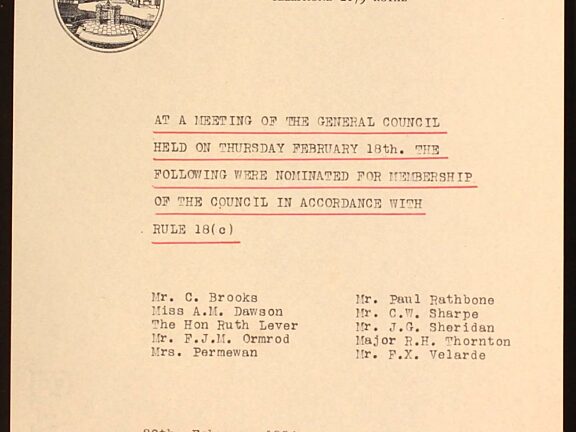 Sandon Studios Society Council nominees