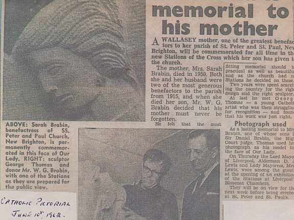 Tenant Artist George Thomas Press Cuttings