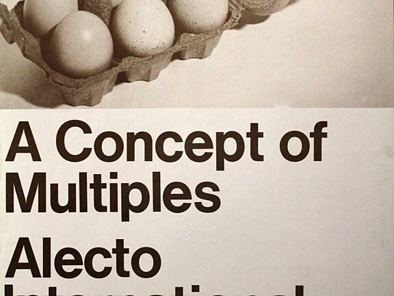 Poster for A Concept of Multiples exhibition