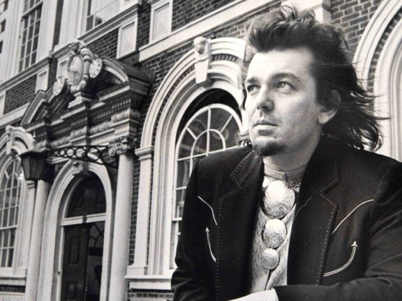 Captain Beefheart in the Bluecoat courtyard