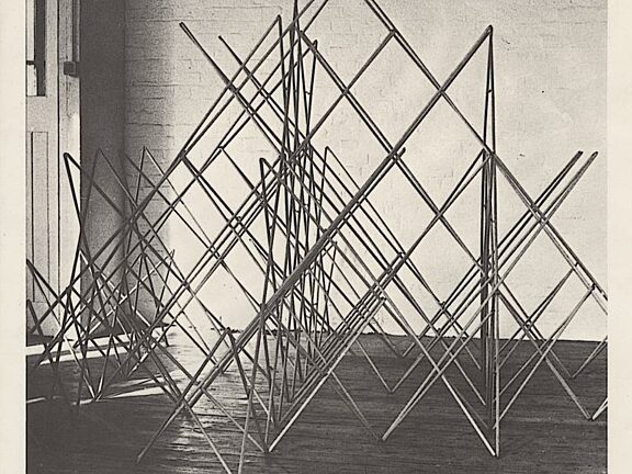 Poster for Nick Wyndham Sculpture exhibition