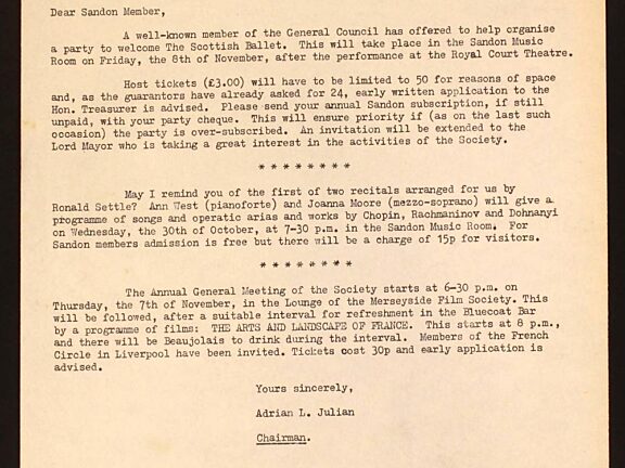 October 1974 Sandon Bulletin