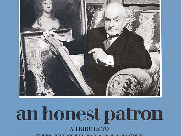 Poster for the exhibition, An Honest Patron: a Tribute to Sir Edward Marsh