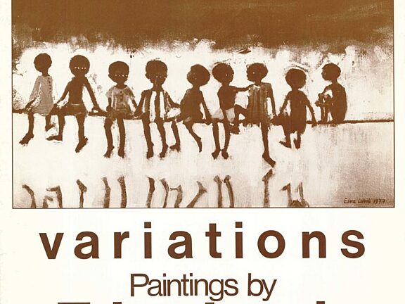 Poster for Variations exhibition by Enda Lumb