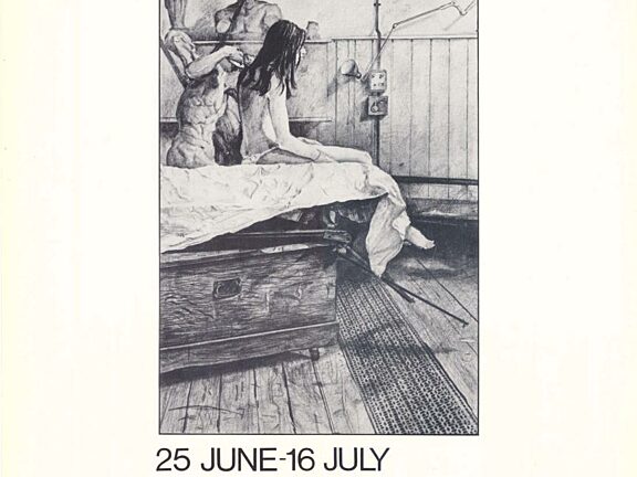 Poster for Peter Bibby exhibition