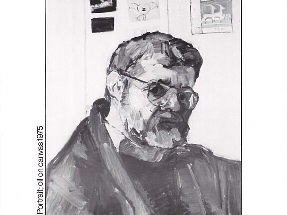 Poster for Claude Rogers exhibition