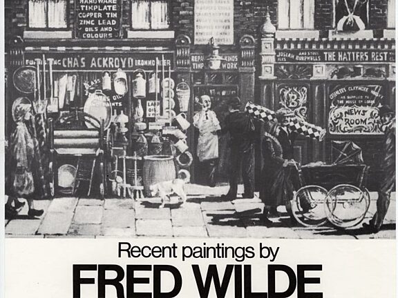 Fred Wilde, Lancashire Between The Wars exhibition poster