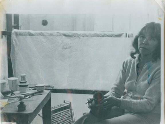 Studio artist Julia Carter Preston