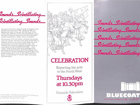 Sounds Scintillating Brochure, 1981-82