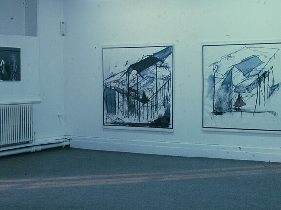 Denis Masi, installation from solo Bluecoat exhibition