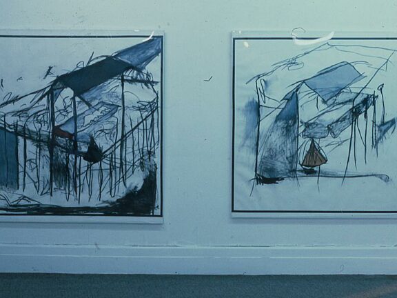 Denis Masi, installation from solo Bluecoat exhibition