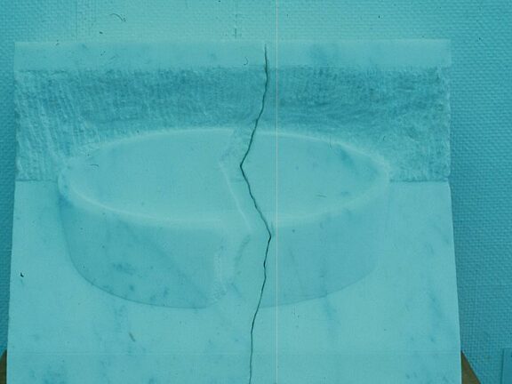 Bluecoat Summer Sculpture exhibition: Broken Block Bowl by Neil Talbot