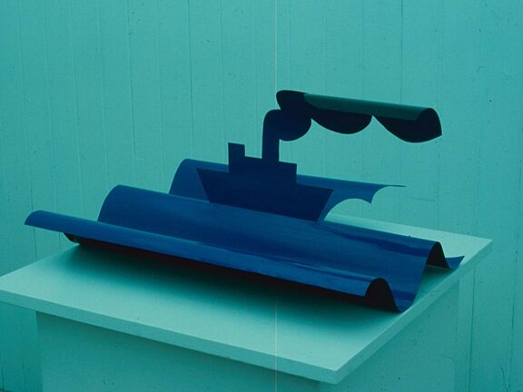 Bluecoat Summer Sculpture exhibition: Steamship by Barry Midgley