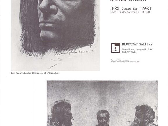 Poster for exhibition, Between Ourselves: recent work by Don Mckinlay and Sam Walsh