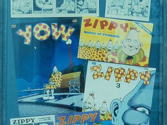 Graphic Rap exhibition: Bill Griffiths' Zippy strip