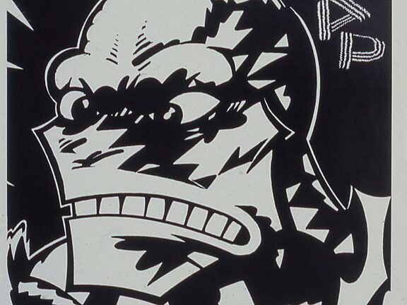 Graphic Rap exhibition poster