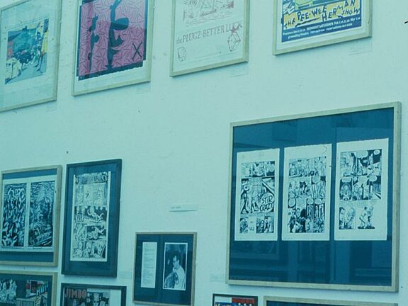 Graphic Rap exhibition installation view