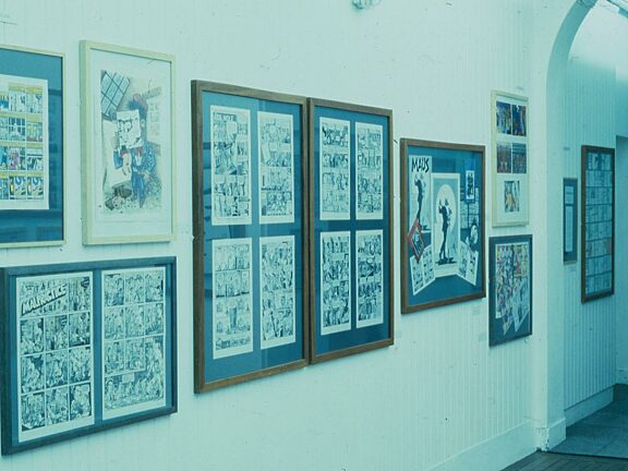 Graphic Rap exhibition installation view