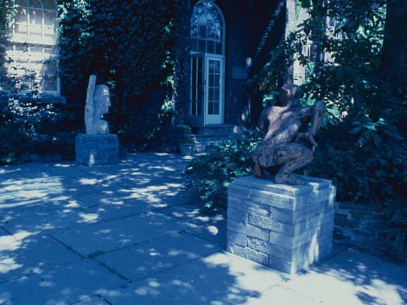 Sculpture In A Garden