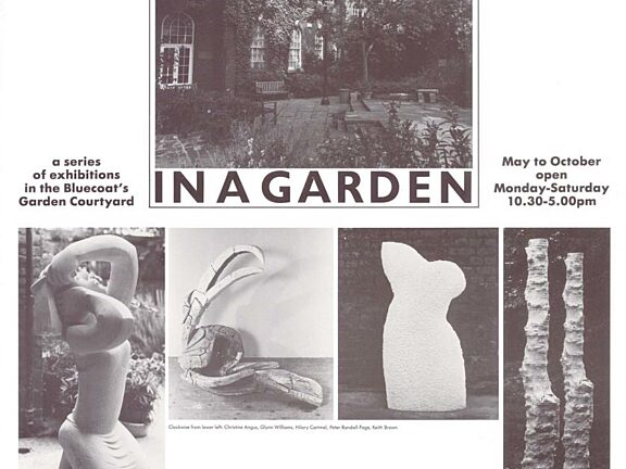 Poster for Sculpture in a Garden exhibitions
