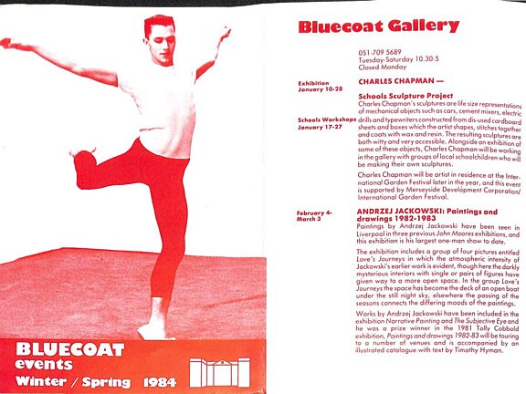 Winter 1984 - Spring 1985 Events Brochure