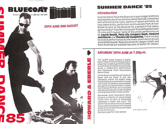 Summer Dance '85 Brochure
