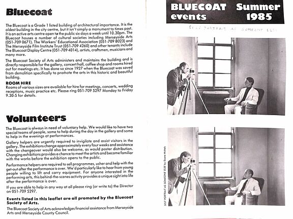 Summer 1985 Events Brochure