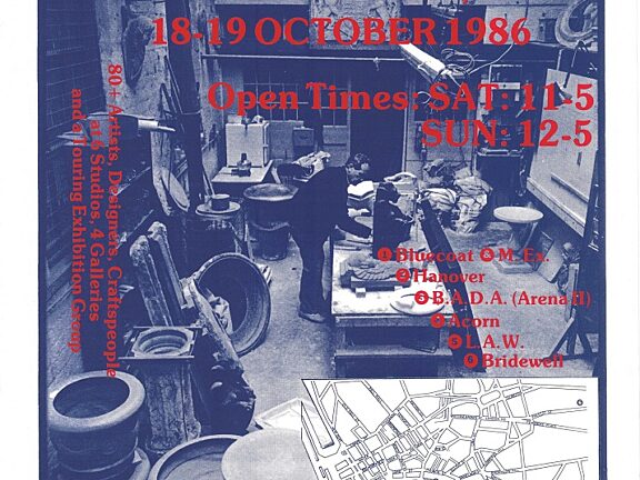 Poster for Open Spaces weekend