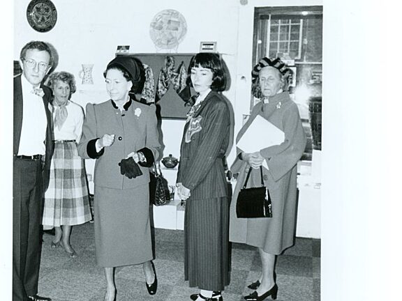 Princess Margaret visit to the Bluecoat