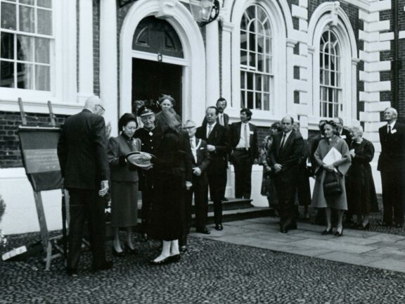 Princess Margaret visit to Bluecoat
