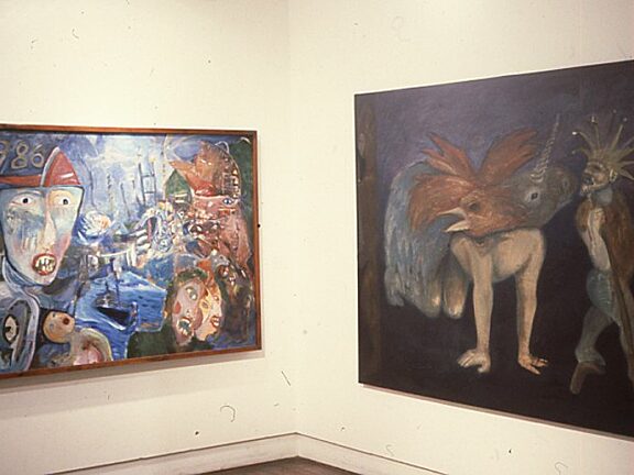 Martin OConner left, Frank Linnett right