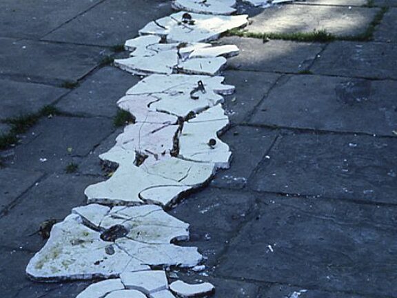 Second Wave, John Plowman in Bluecoat garden