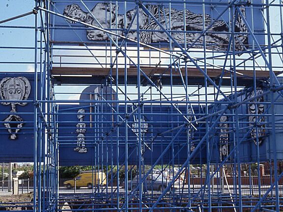 Second Wave, John Plowman offsite installation Canning Place